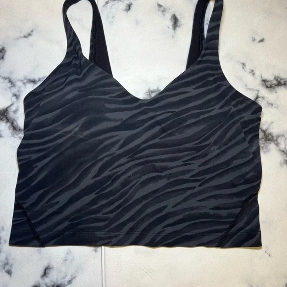 lululemon athletica Black Zebra Print align tank - Picture 2 of 4